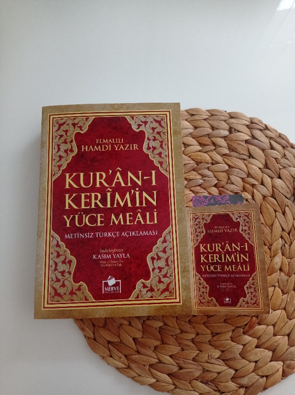 Kuranı Kerim Metinsiz Yüce Meali Orta Boy - Elmalılı Hamdi Yazır