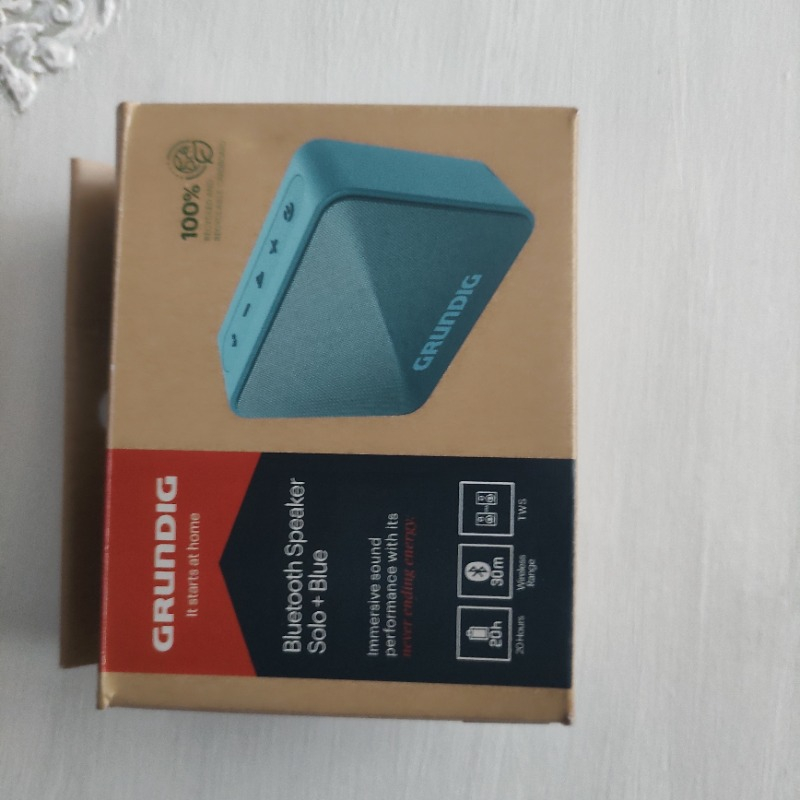 Grundig Solo+ Bluetooth Hoparlör Mavi