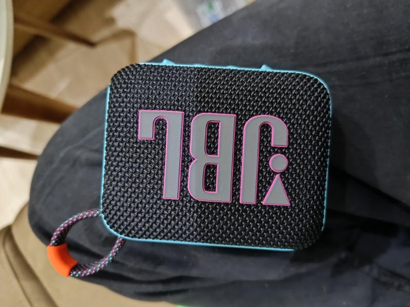 JBL Go4, Bluetooth Hoparlör, IP67, Siyah Turuncu