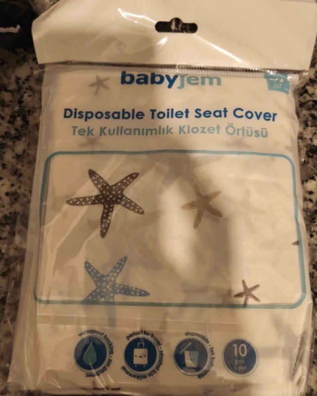Babyjem Atılabilir Klozet Örtüsü 10 Adet
