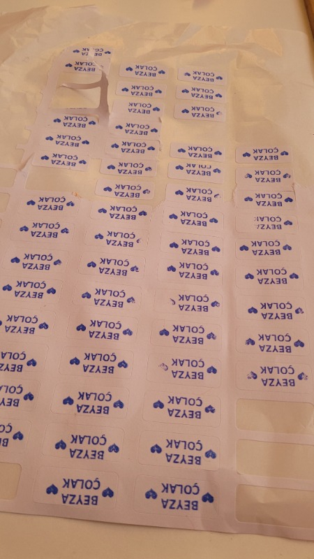Sırdaş 910 Kişiye Özel İsim Ve Ünvan Kaşesi Mavi Keçe