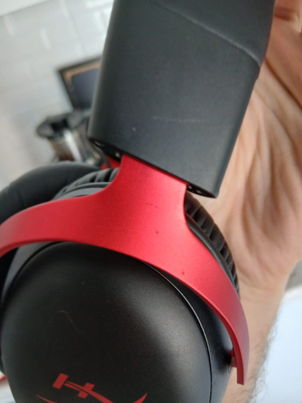 HyperX Cloud III S Kırmızı Siyah Kablosuz Oyuncu Kulaklığı A59Z0AA