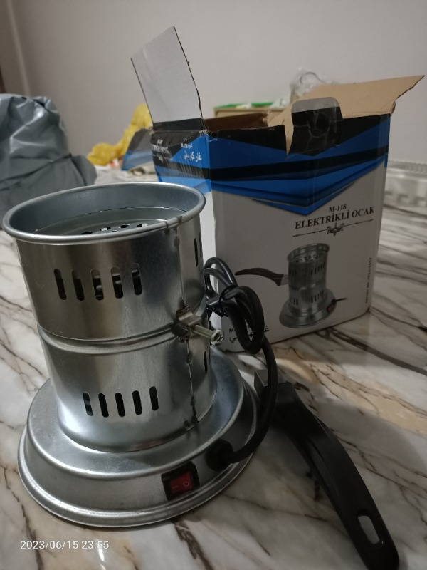 Mr Eds Cooker Çelik Elektrikli Köz Ocağı