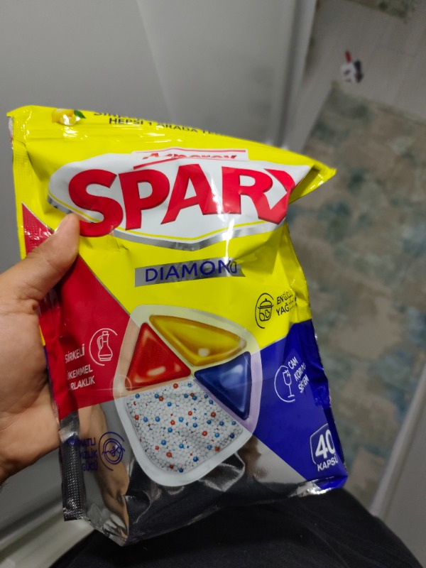 Asperox Sparx  Bulaşık Makinesi Kapsülü 40'lı
