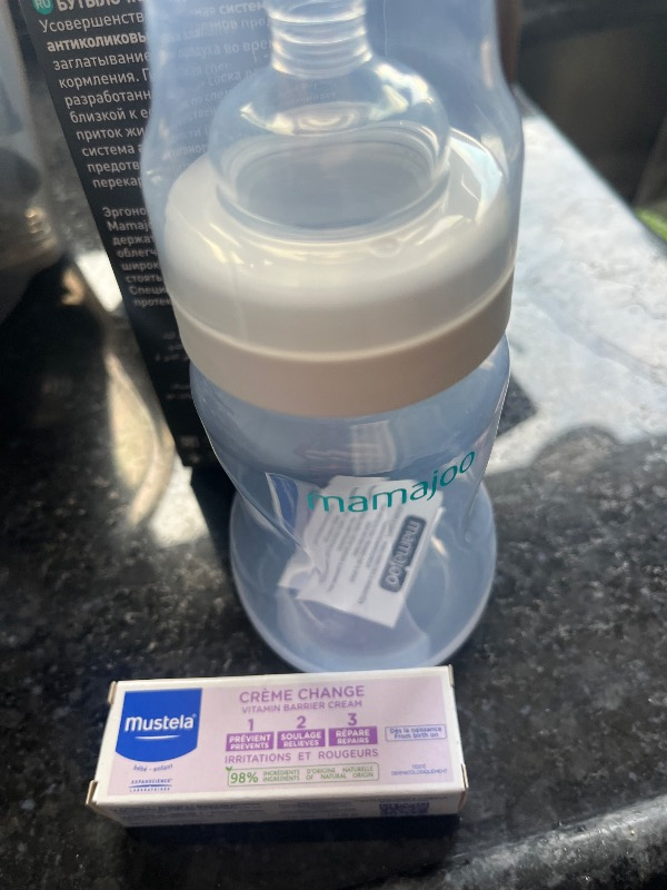 Mamajoo Silver Anti-Kolik Biberon 250 ml, 6 Ay+, Orta Akışlı