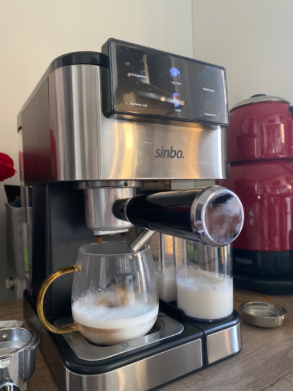 Sinbo Scm 2995 -Kapsül Kahve Aparatlı Inox Espresso Makinesi