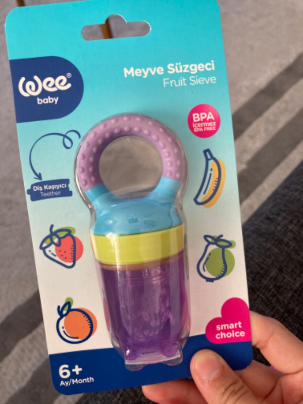 Wee Baby Meyve Süzgeci - MAVİ
