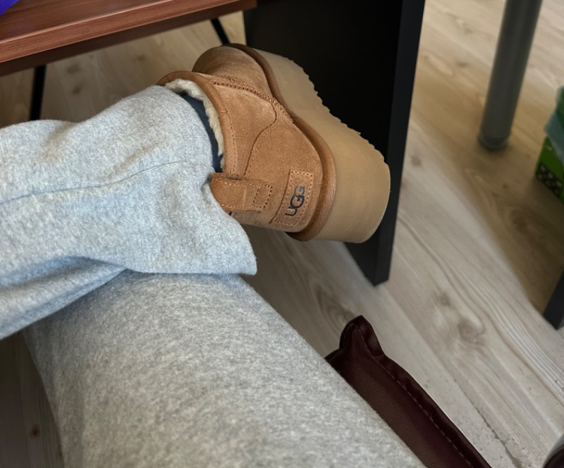 Ugg W Classic  Deri Mini Bot Kadın Bot 1135092