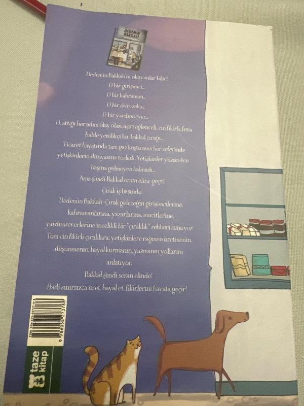 Taze Kitap Dedemin Bakkalı: Çırak – Şermin Yaşar’dan Sıcak ve Eğlenceli Çocuk Romanı, Keyifli Okuma