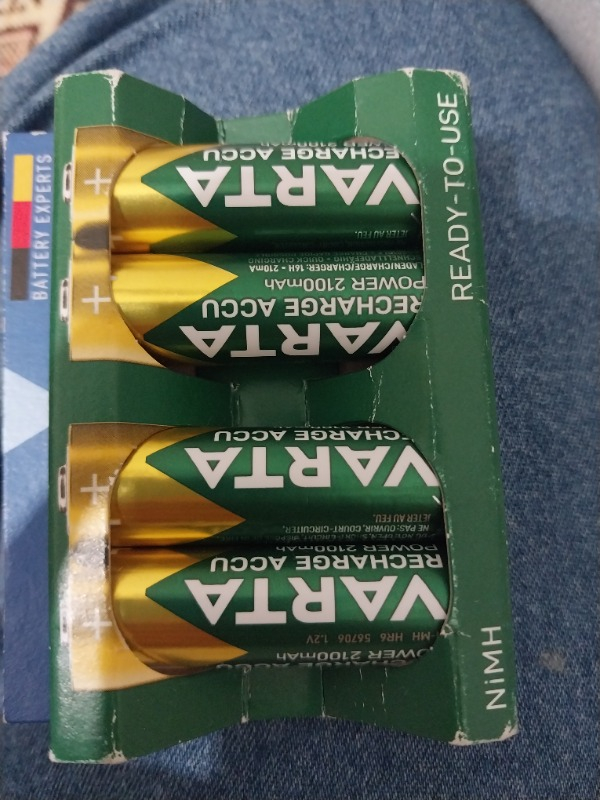 VARTA 2100mAh AA Şarj Edilebilir 4'lü Pil