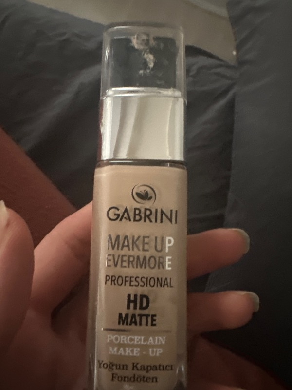 Gabrini Hd Matte Foundation 01
