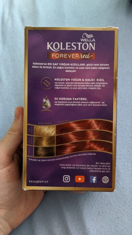 Wella Koleston Kıt 66/46 Aşk Alevi