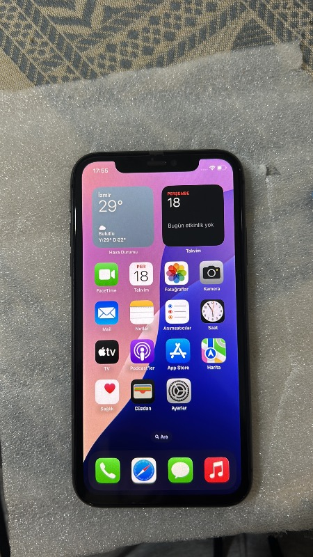 Apple Uyumlu Iphone 11 Ekran LCD Dokunmatik Full Gx