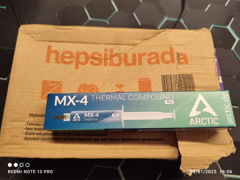 Arctic Mx-4 20 gr Yüksek Performanslı Termal Macun (AR-ACTCP00001B)