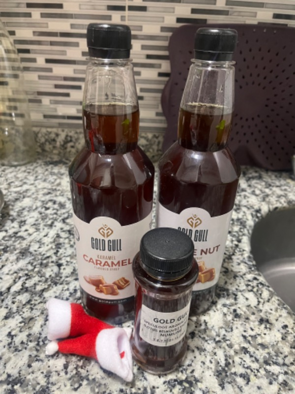 Gold Gull Karamel Aromalı Kahve & Meyve Şurubu