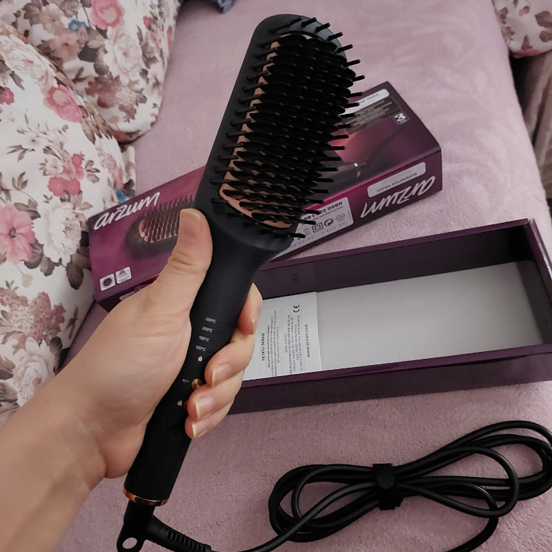 Arzum AR5068 Superstar Touch Saç Düzleştirici Fırça