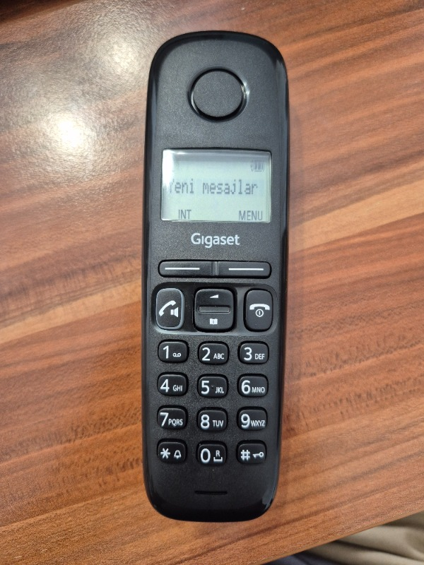 Gigaset A270 Siyah Telsiz DECT - Kablosuz Ev ve Ofis Telefonu