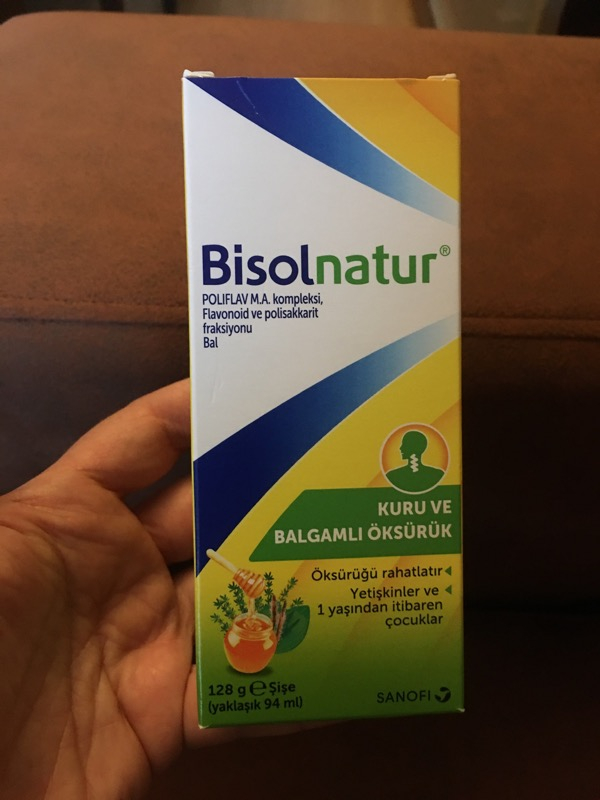 Bisolnatur Doğal İçerikli Öksürük Şurubu - Kuru ve Balgamlı Öksürükte Rahatlama