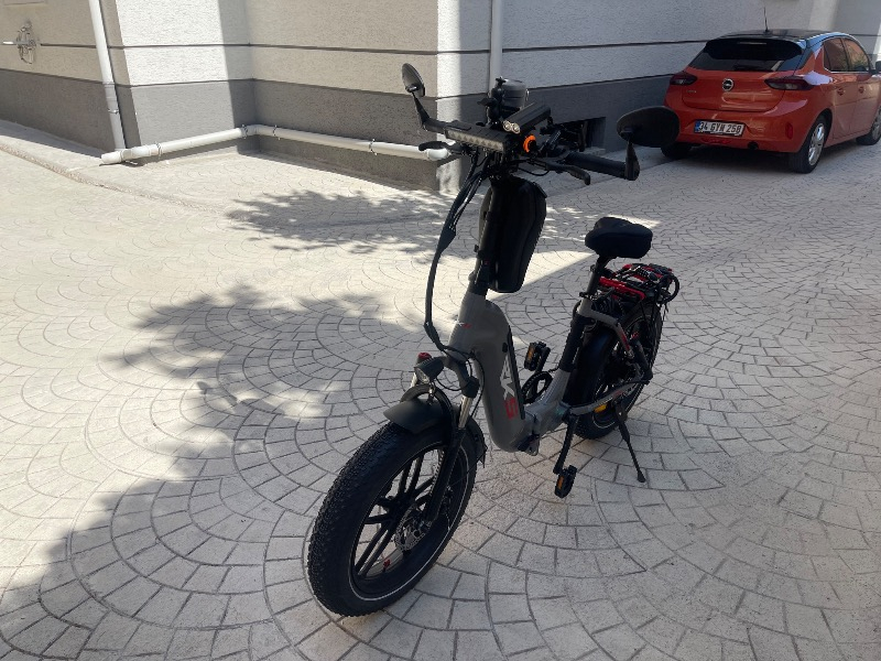RKS RV10 METAL GRİ ELEKTRİKLİ BİSİKLET