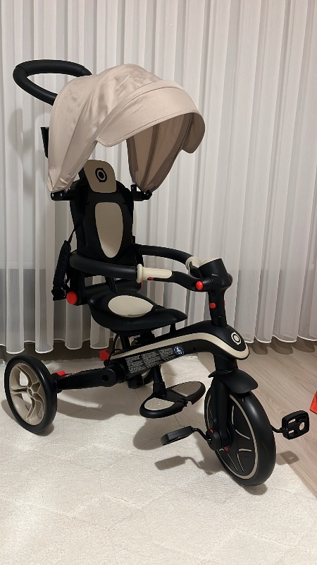 Globber Explorer 4in1 Katlanabilir Bisiklet - Koyu Bej