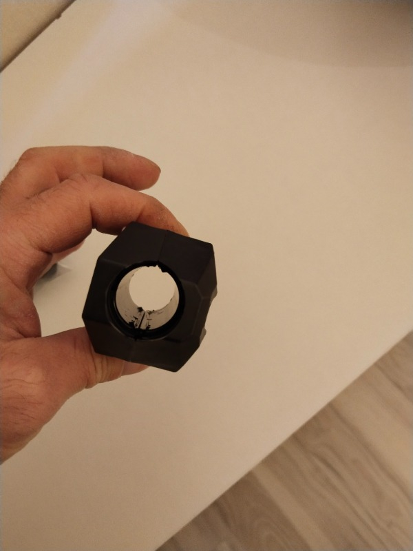 GP Kompozit Universal 8 CM Motor Koruma Demiri Plastiği Siyah