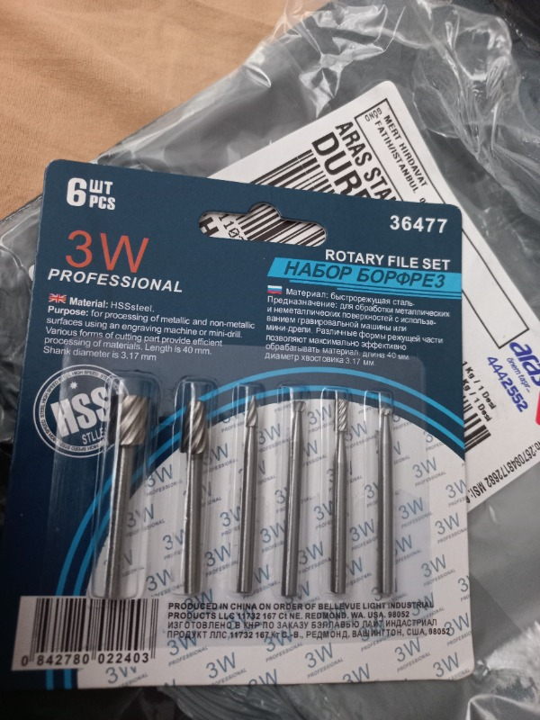 Merttools Dremel Hss Ahşap Oyma Matkap Ucu Seti 6'lı