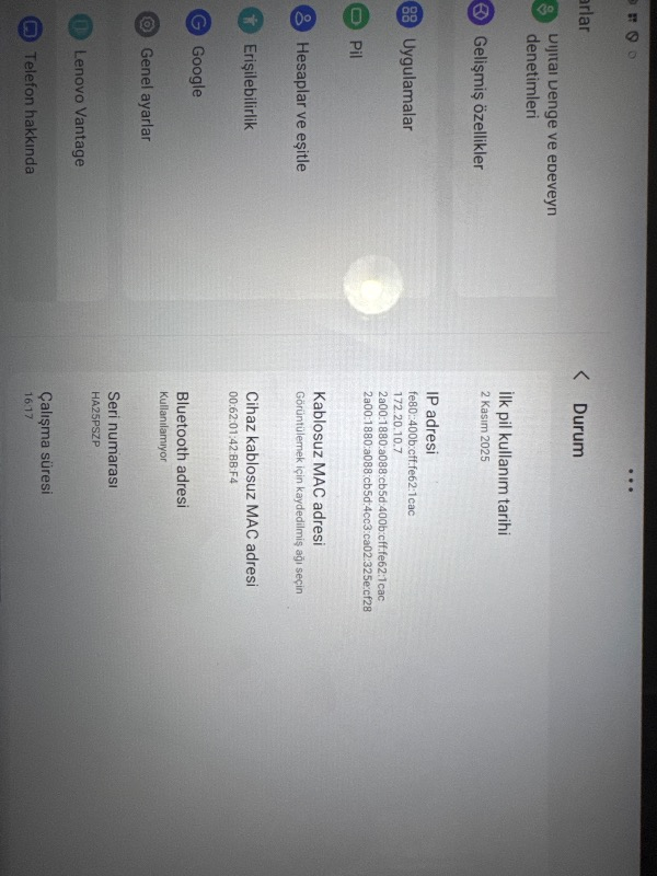 Lenovo Tab M10 10.1'' 4/128GB ZAEH0039TR Tablet