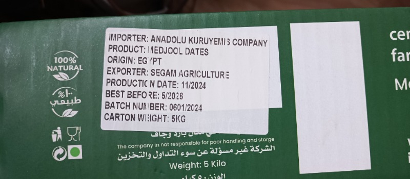 Çağrı 5 kg Iri Hurma
