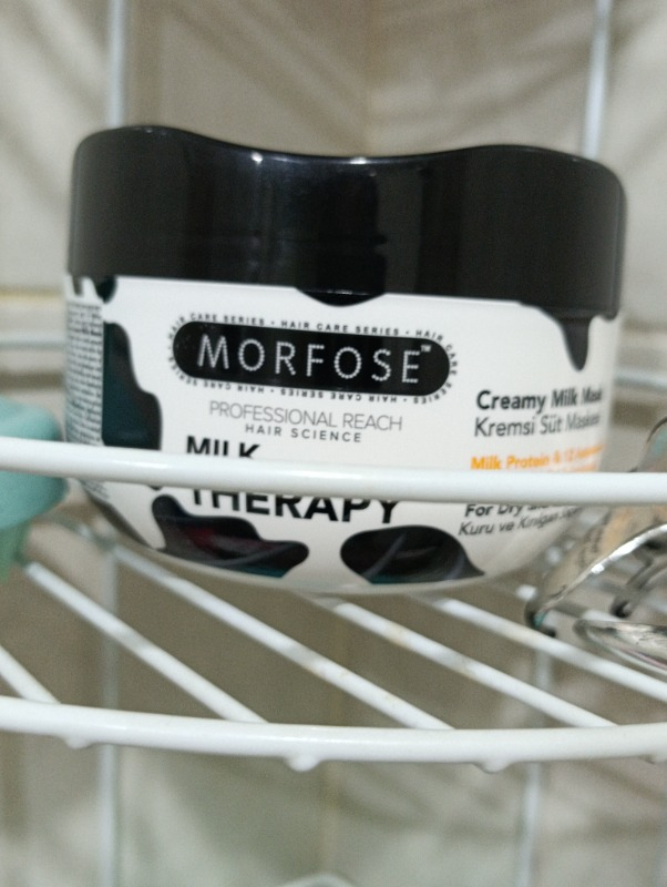 Morfose Milk Therapy 500 ml Saç Maskesi Süt Proteini ve 12 Amino Asit İçeren Kuru Saçlar İçin