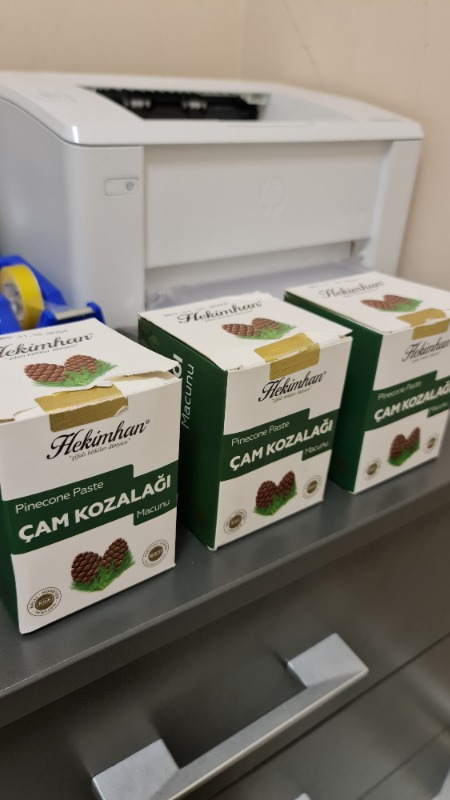 Hekimhan Çam Kozalağı Macunu 240 gr x 3'lü