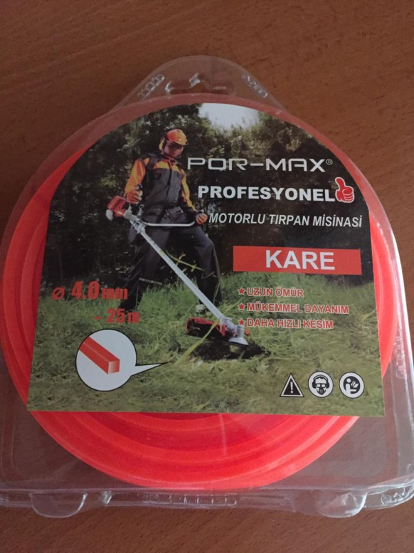 Pormax Motorlu Tırpan Misinası 4 mm