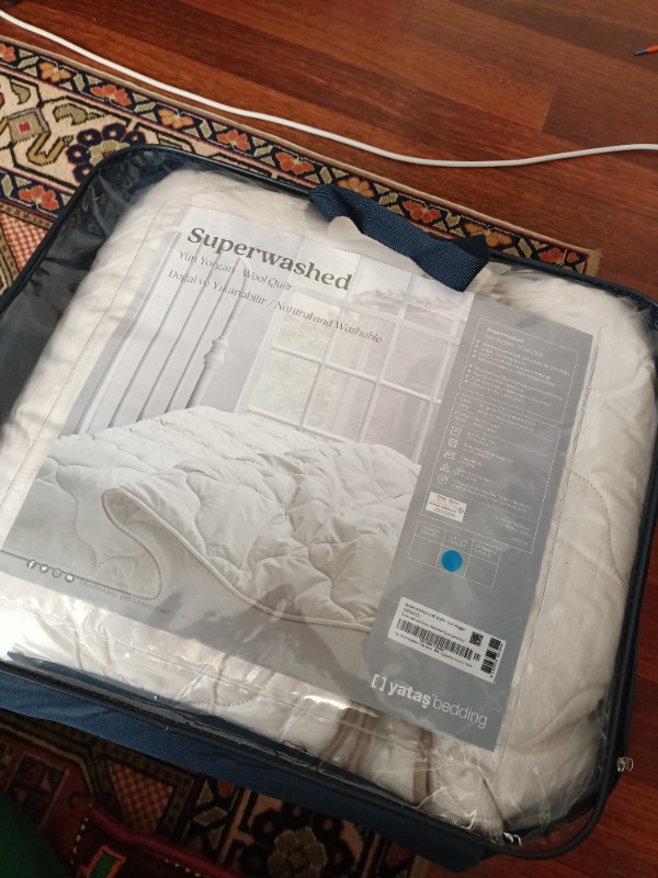 Yataş Bedding SUPERWASHED YÜN Yorgan (Çift Kişilik - 195x215 cm)