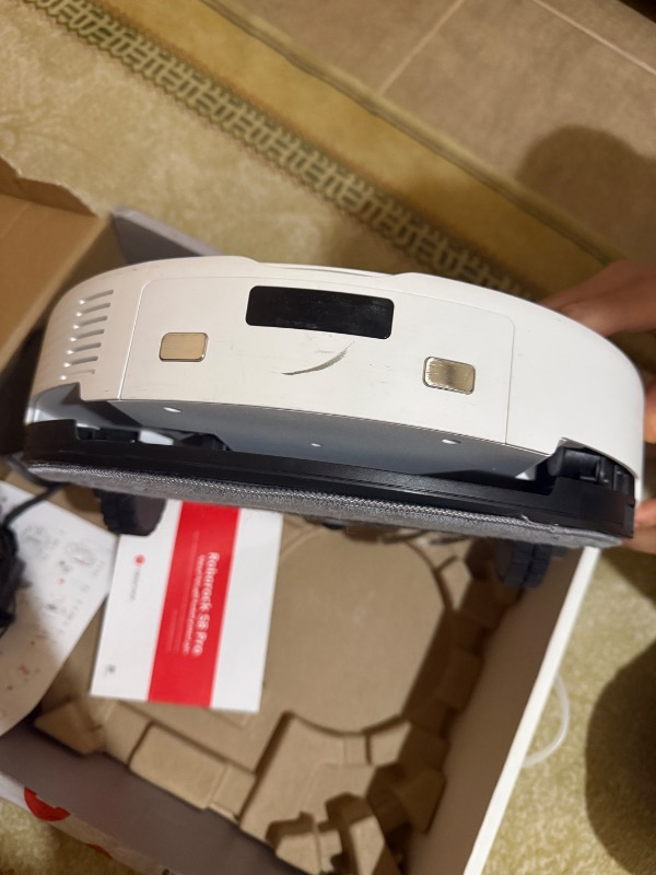 Roborock S8 Pro Akıllı Robot Süpürge - Beyaz