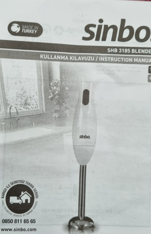 Sinbo El Blenderi SHB3185