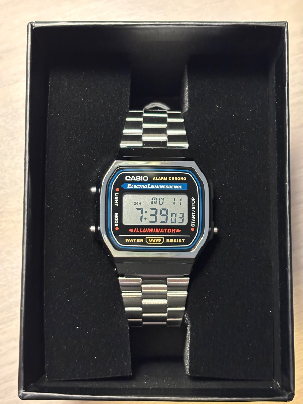Casio A168WA-1WDF Digital Erkek Kol Saati