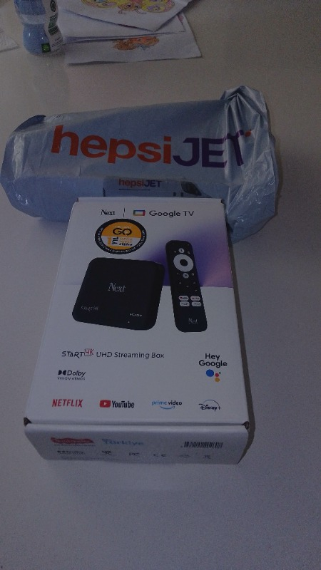 Next Start 4K Android TV Box (D-Smart Go 1 Yıl Mega Paket Hediye)