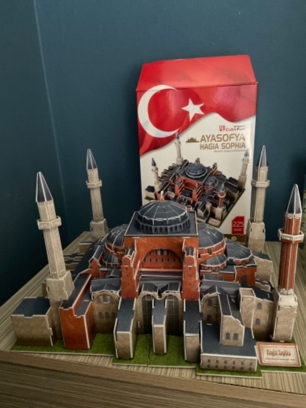 Cubic Fun 3D 225 Parça 3 Boyutlu Puzzle Ayasofya