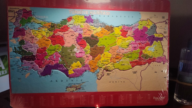 Türkiye Haritası Yapboz