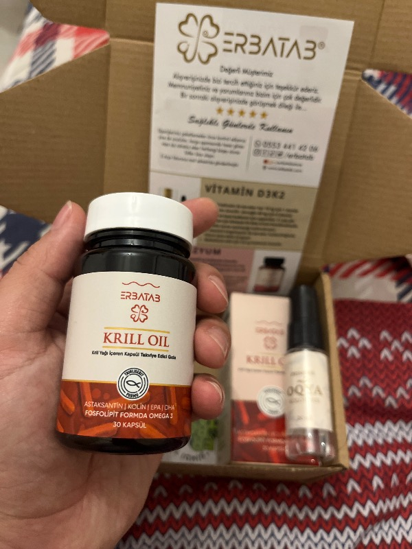 Erbatab Krill Oil 500 Mg 30 Kapsül