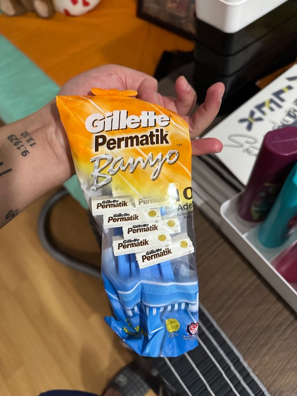 Gillette Permatik Banyo Kullan At Tıraş Bıçağı 10'lu