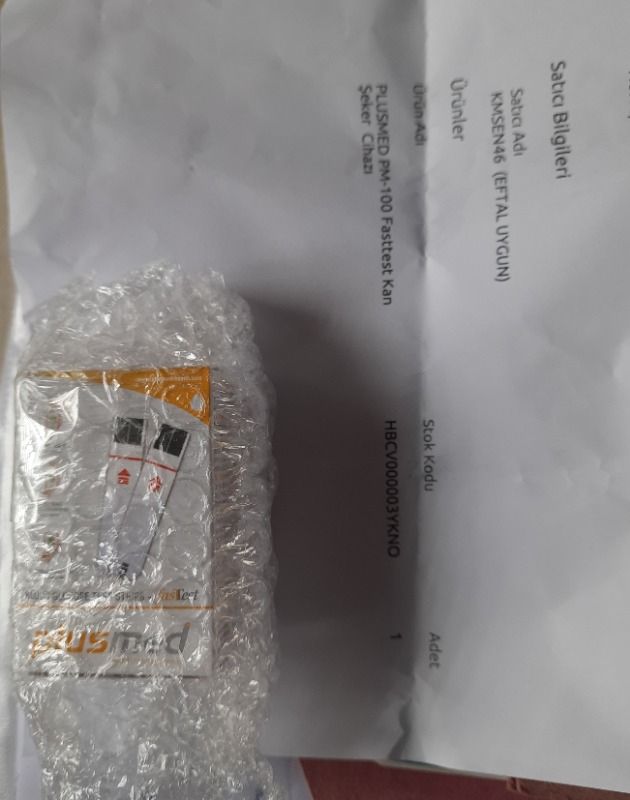 PLUSMED PM-100 Fasttest Kan Şeker  Cihazı