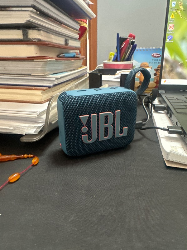 JBL Go4, Bluetooth Hoparlör, IP67, Mavi