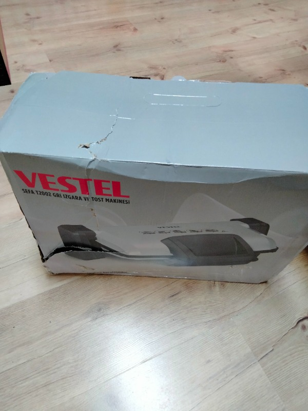 Vestel Sefa T2002 Gri Tost Makinesi