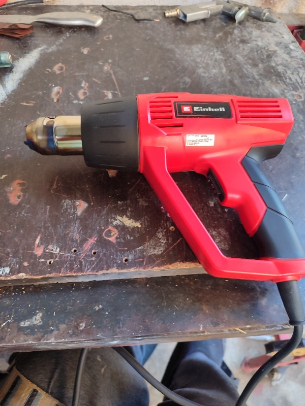 Einhell Sıcak Hava Tabancası TC-HA 2000/1 (2.000 W, 2 sıcaklık kademesi 350°C/550°C, 2 güç kademesi, aşırı ısınma koruması, 2 parçalı aksesuar dahil) - 4520184