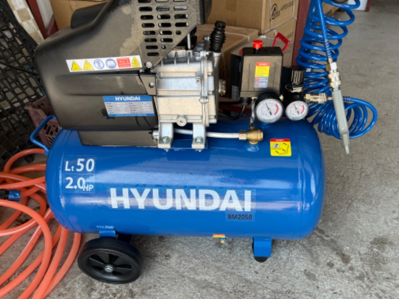 Hyundai BM2050 Hava Kompresör + Aksesuar Seti