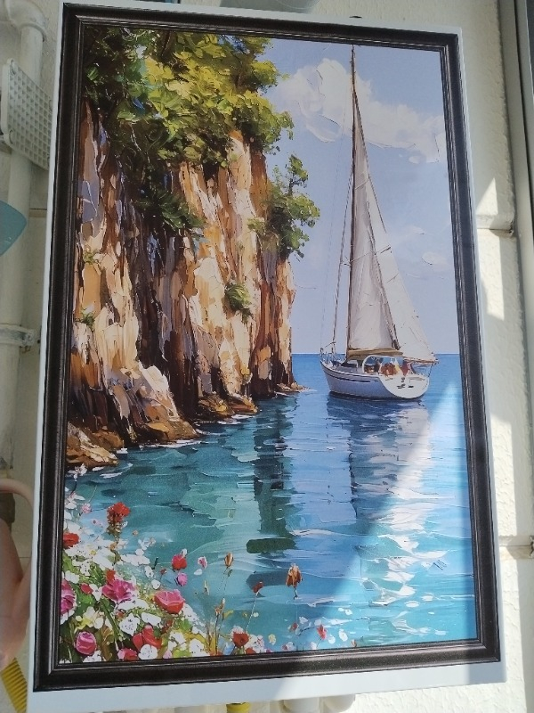 Akıllı Kağıt Statik Tutunma Özellikli Tablo - Poster Manzara (MODEL-101)