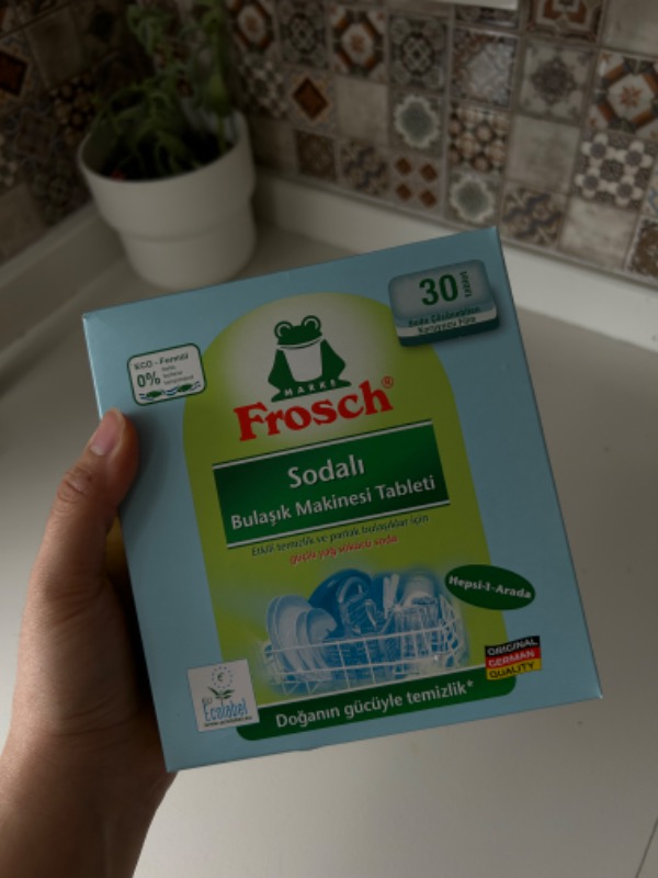 Frosch Sodalı Bulaşık Makinesi Tableti 30 Tablet