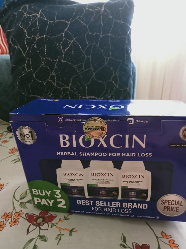 Bioxcin Siyah Sarımsak Şampuanı 3 al 2 öde (3x300ml)