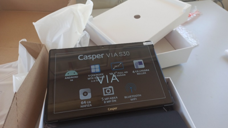 CASPER VIA.S30 4GB 64GB 10" FHD TABLET