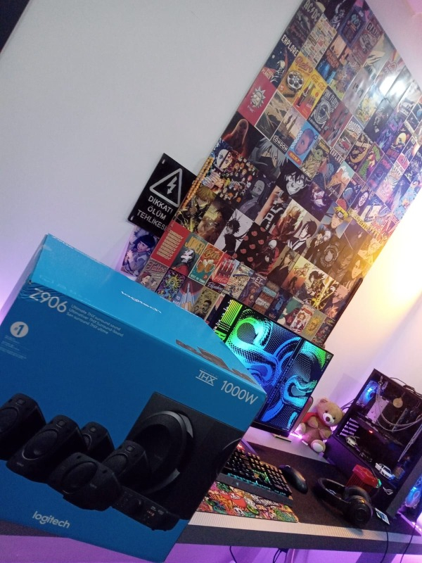Logitech Z906 500 Watt 5.1 Surround Ses Hoparlör - Siyah